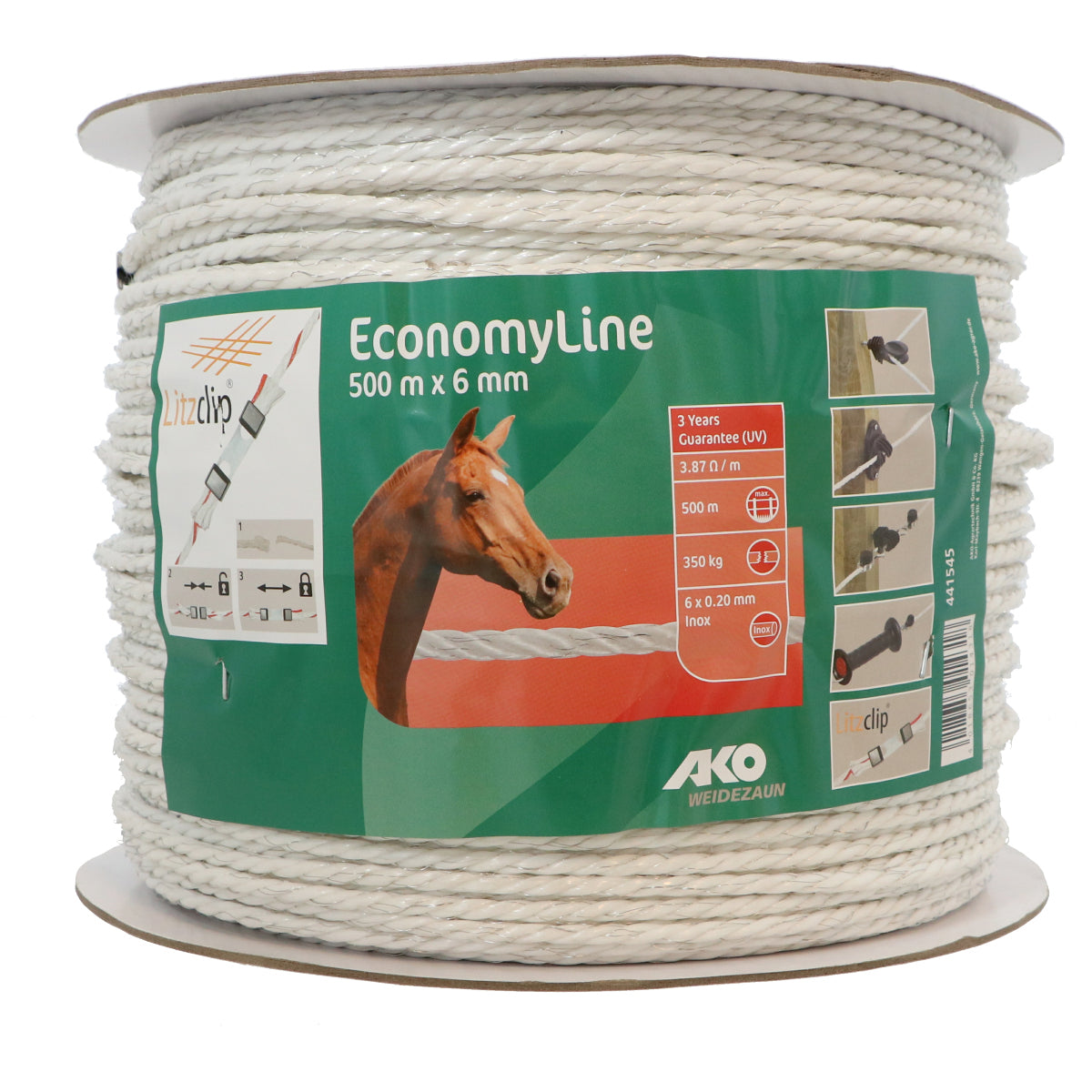 Ako Cuerda Economyline 8mm Blanco