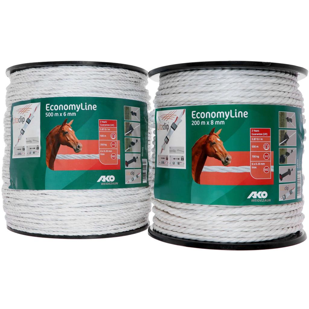 Ako Cuerda Economyline 8mm Blanco