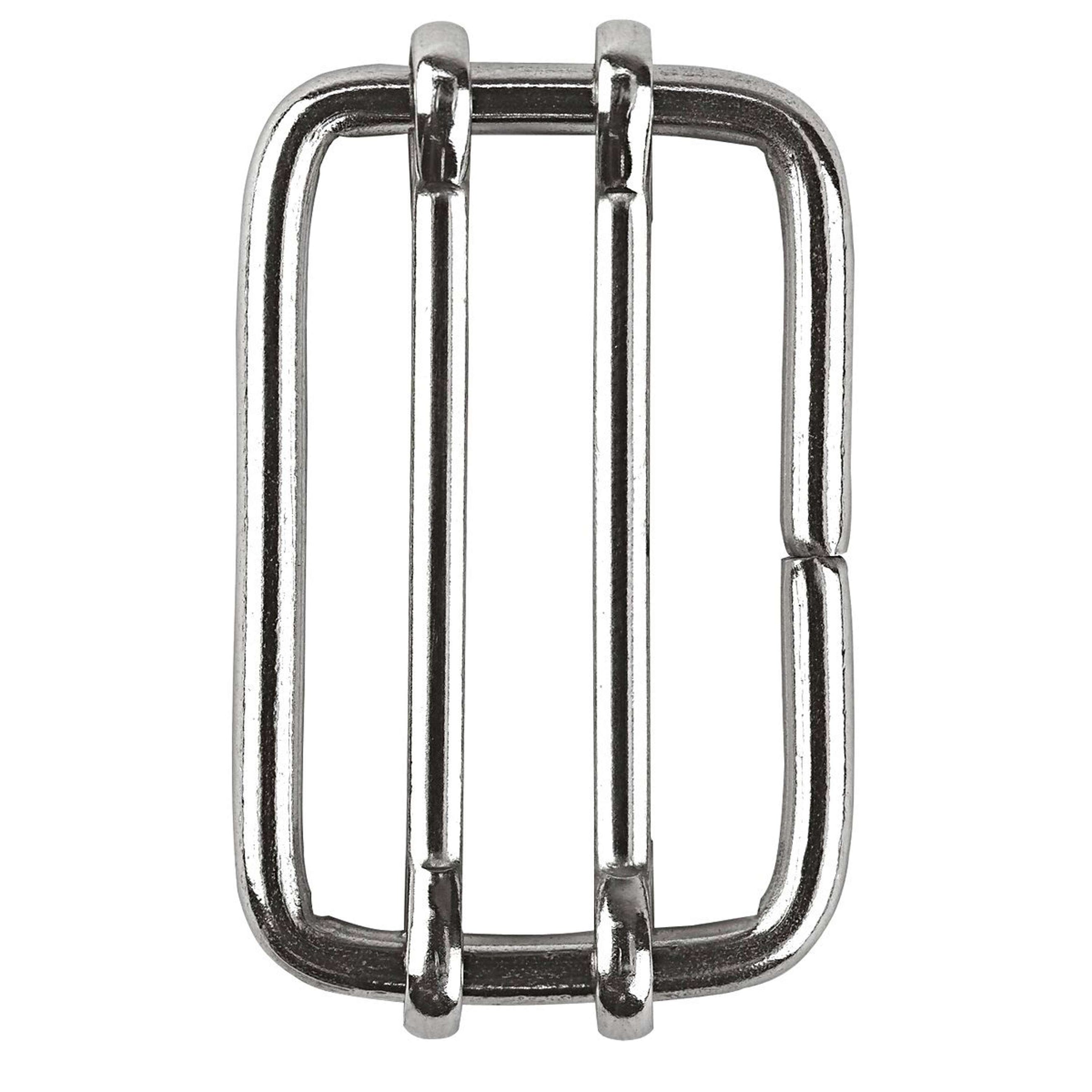 Agradi Power Conector de Hebilla de Cinta Acero Inoxidable 5 Piezas