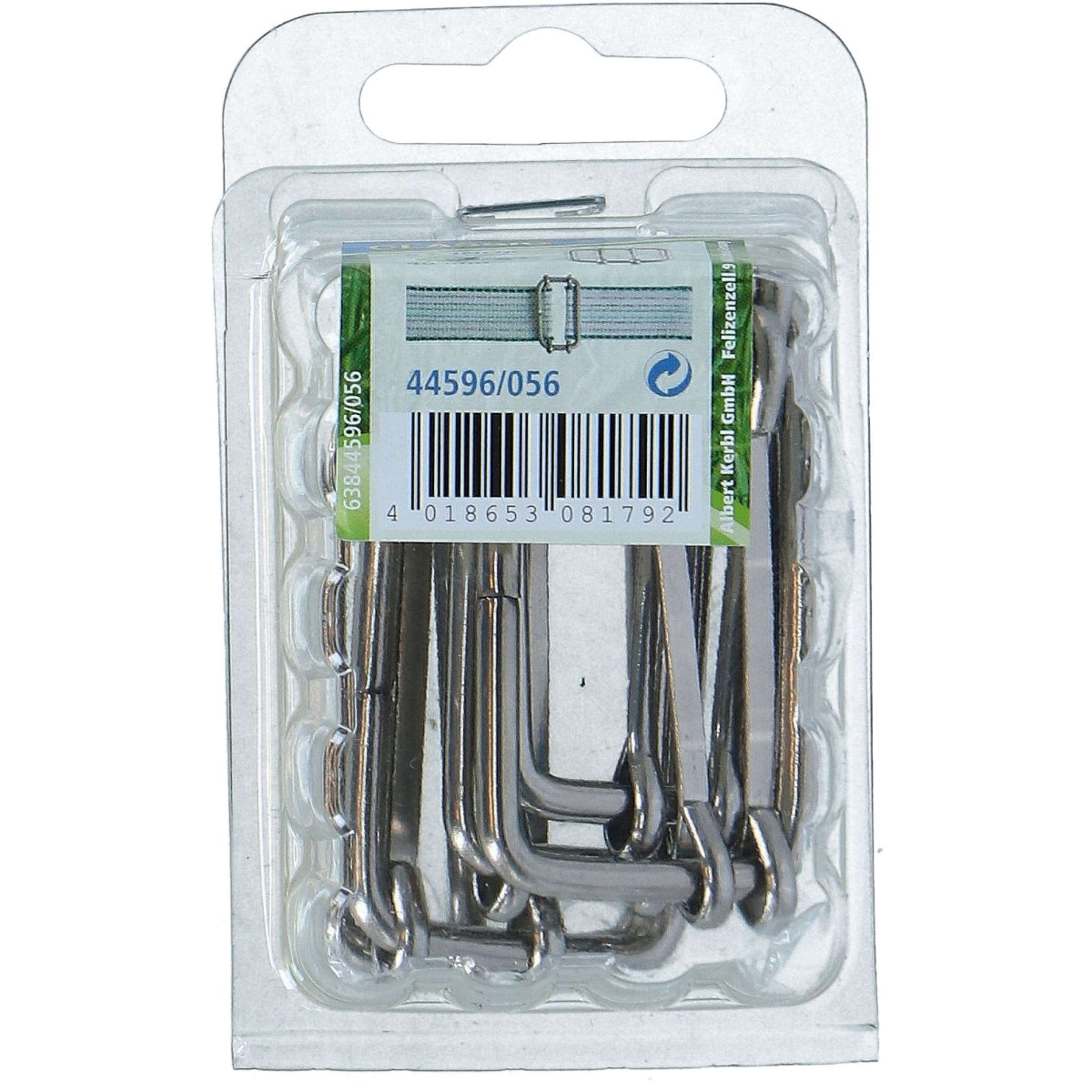 Agradi Power Conector de Hebilla de Cinta Acero Inoxidable 5 Piezas