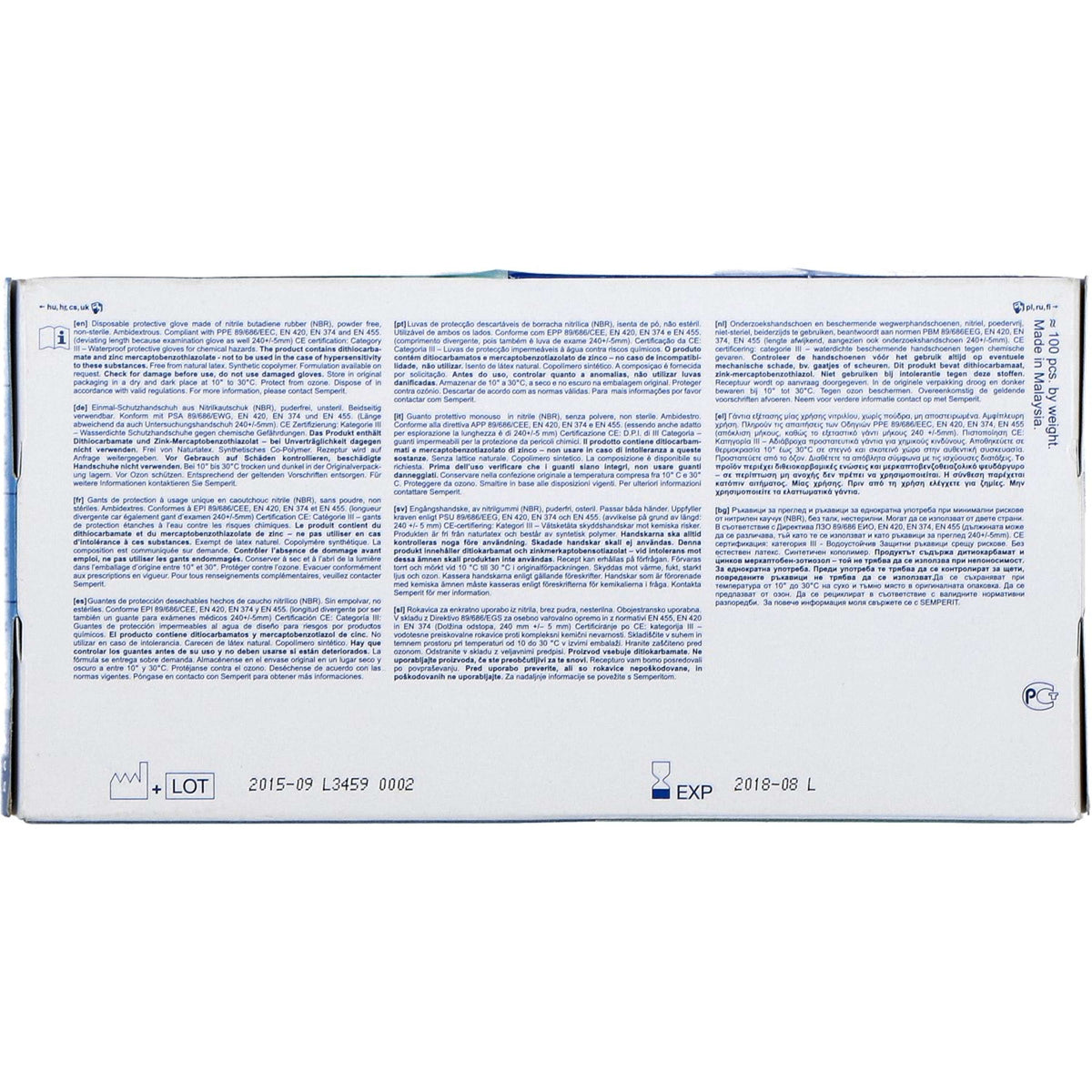 Armosa Guante de Ordeño Sin Polvo