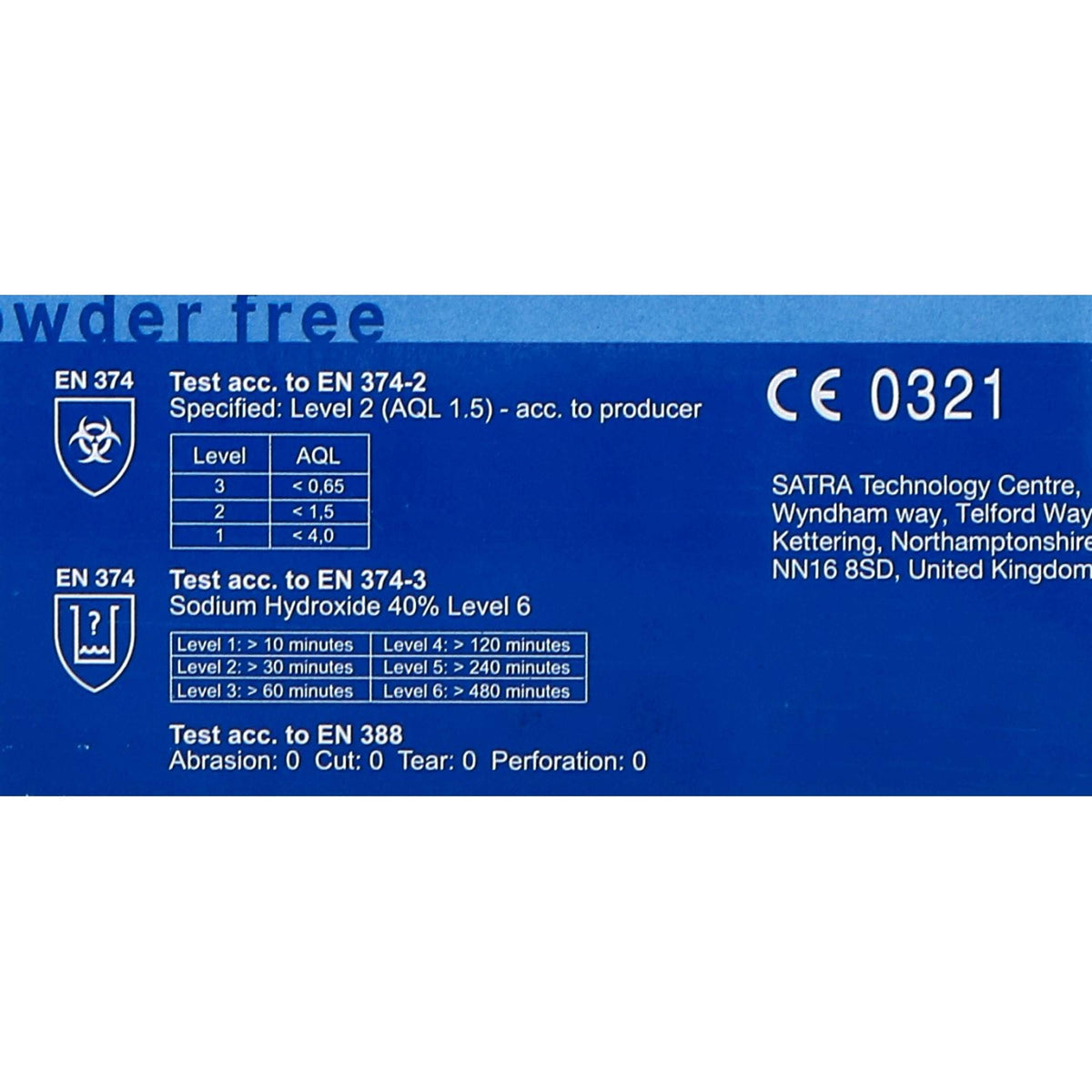 Armosa Guante de Ordeño Sin Polvo