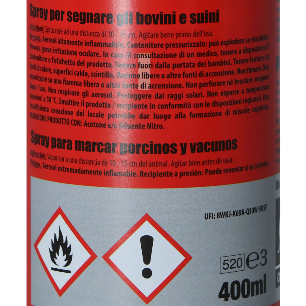 Raidex Spray Rojo