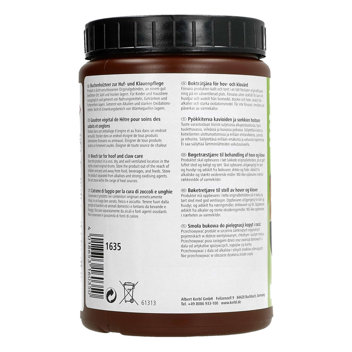 Kerbl Alquitrán de Corteza de Abedul Euro Farm Pasta de Alquitrán