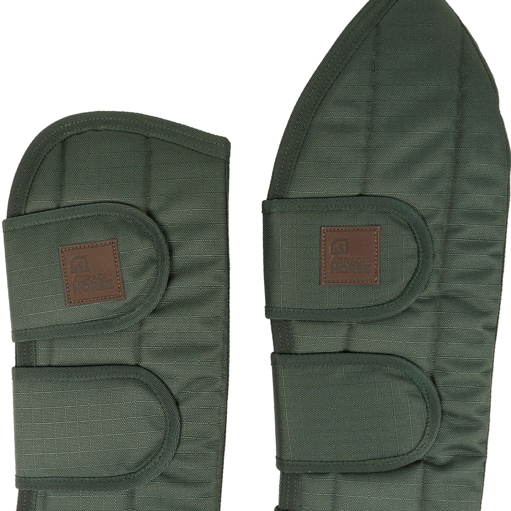 Agradi Horse Protectores de transporte 1200D Verde