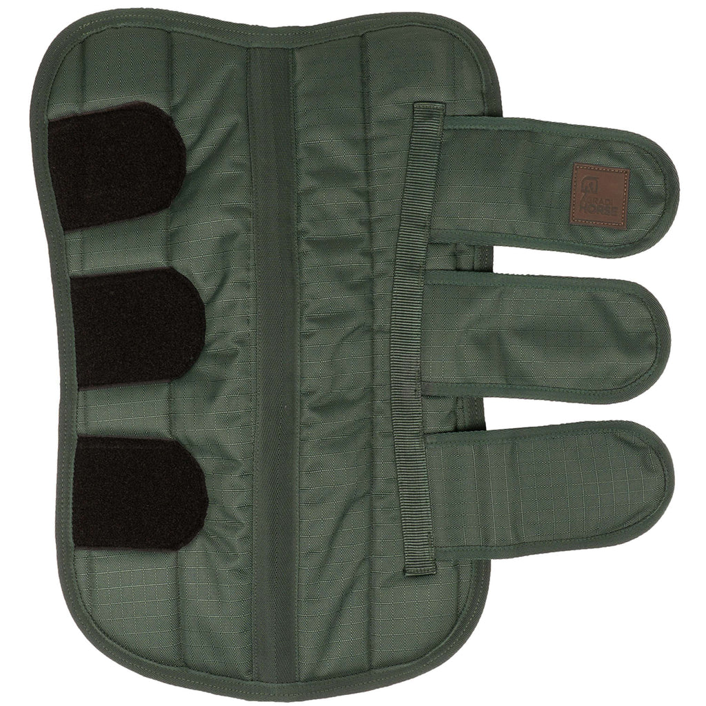Agradi Horse Protectores de transporte 1200D Verde