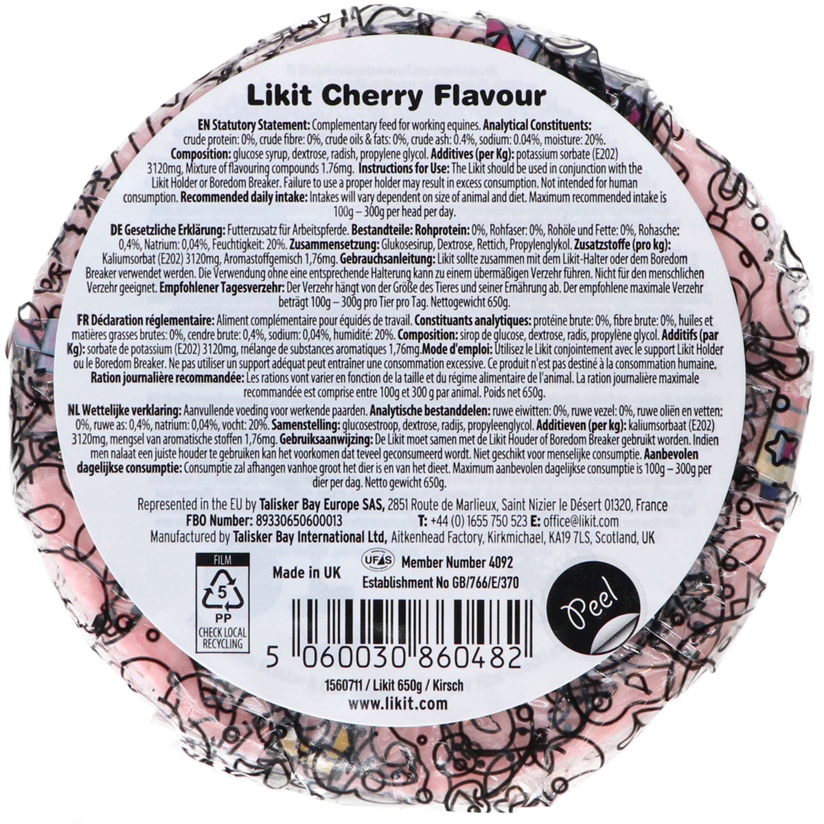 Likit Piedra de Lamer Little Cerezas