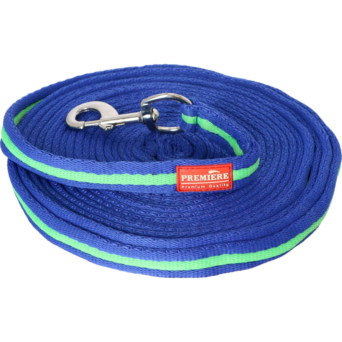 Premiere Cuerda de trabajo Mosquetón de agarre suave Azul Verde