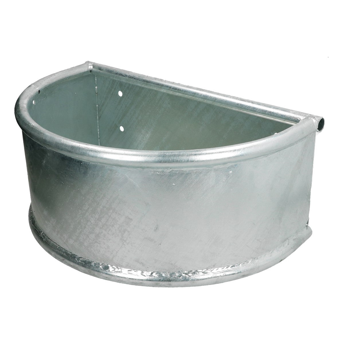 Kerbl Plato de Comida Galvanizado Redondo