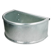 Kerbl Plato de Comida Galvanizado Redondo