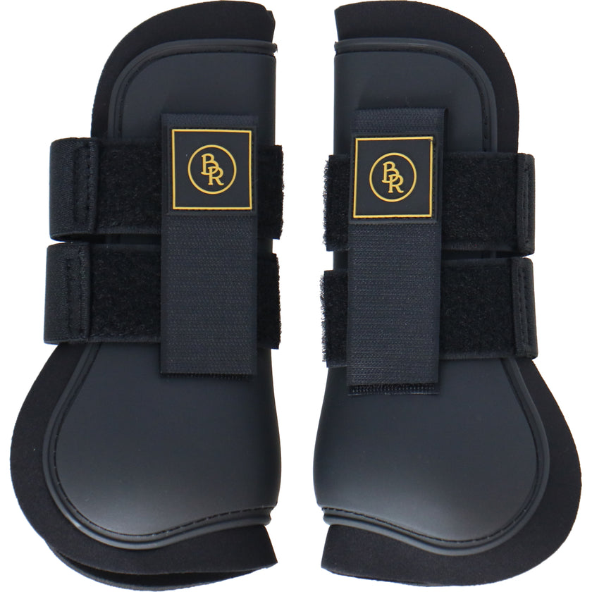 BR Botas para tendones Event PU con Forro de Neopreno Negro