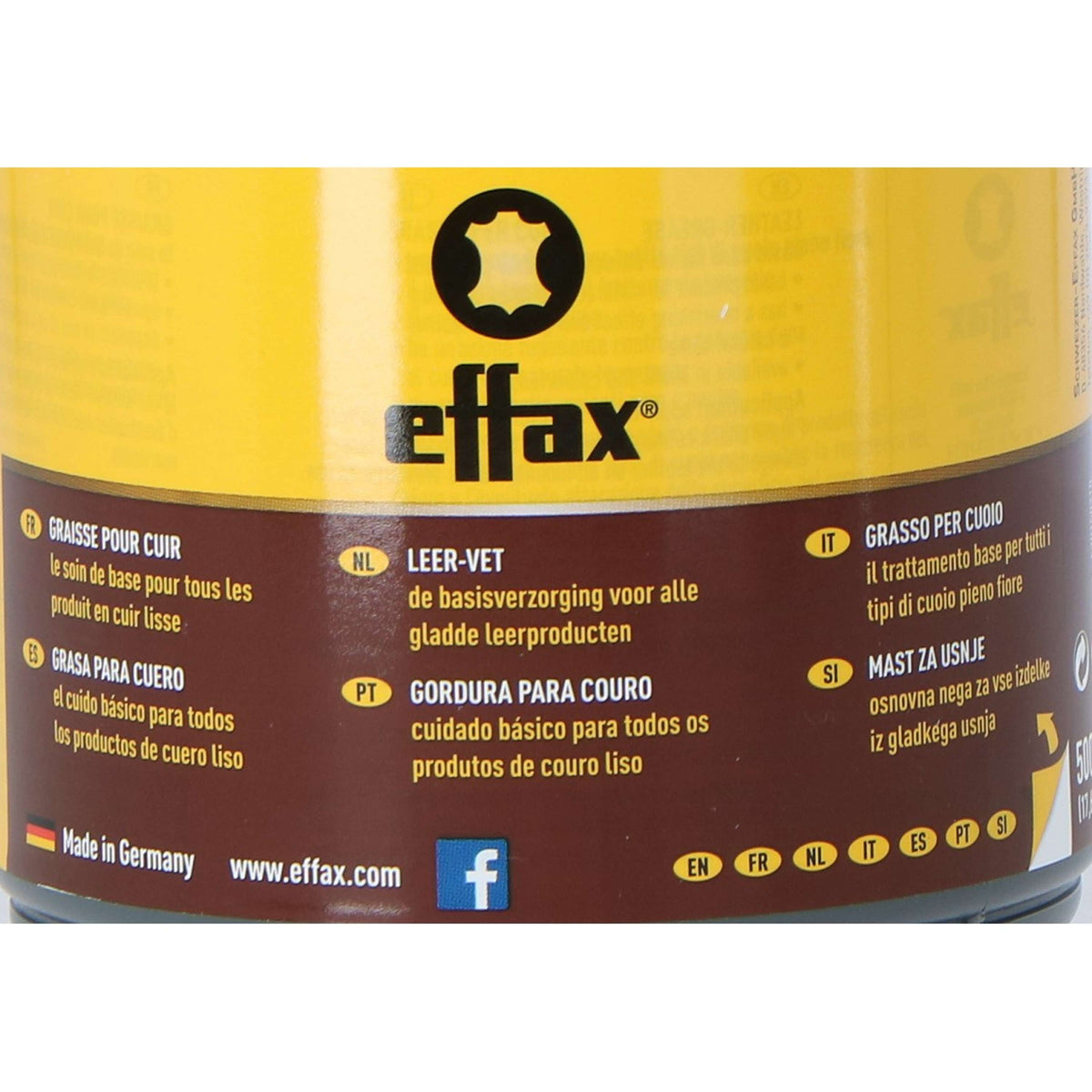 Effax Grasa para Cuero Amarillo