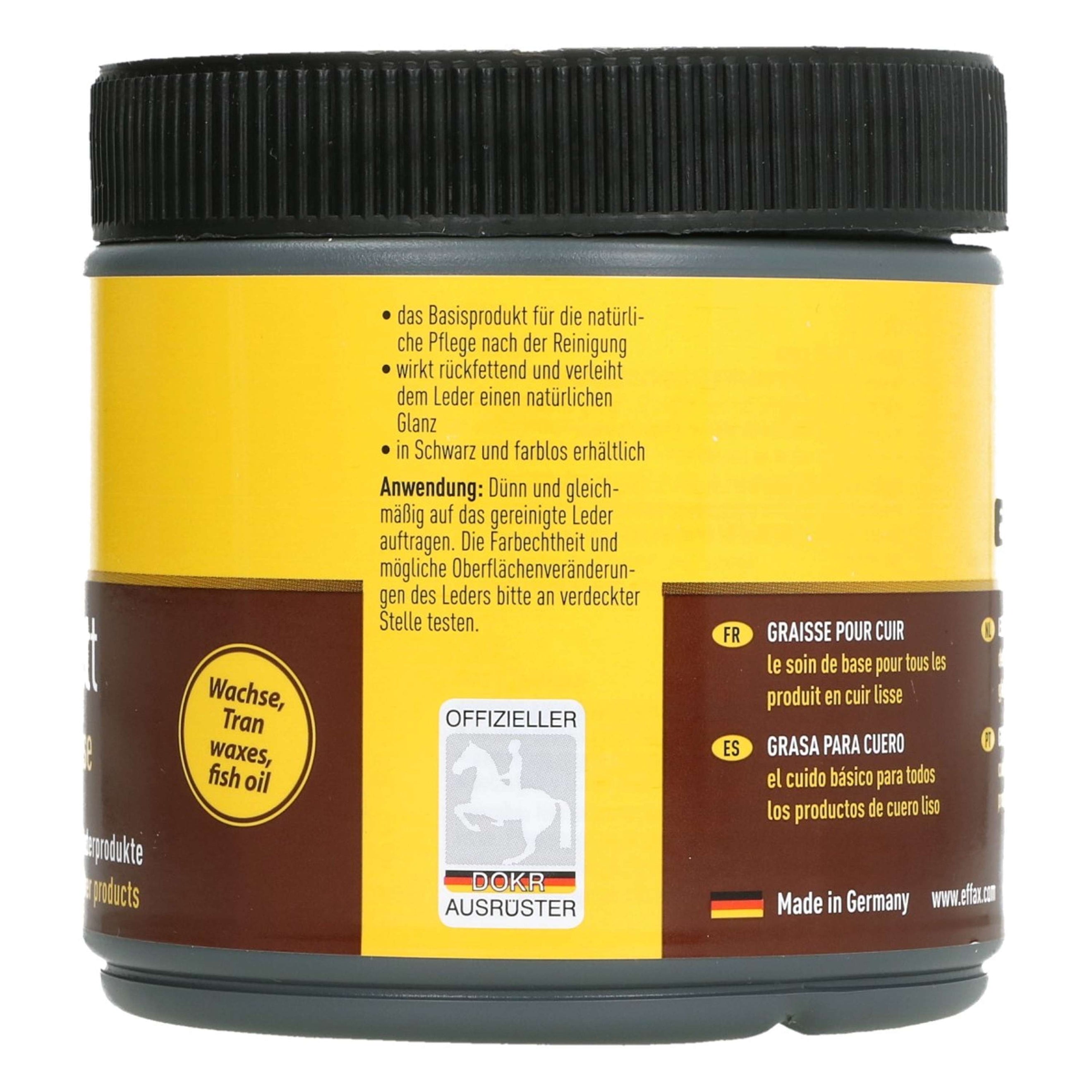 Effax Grasa para Cuero Negro