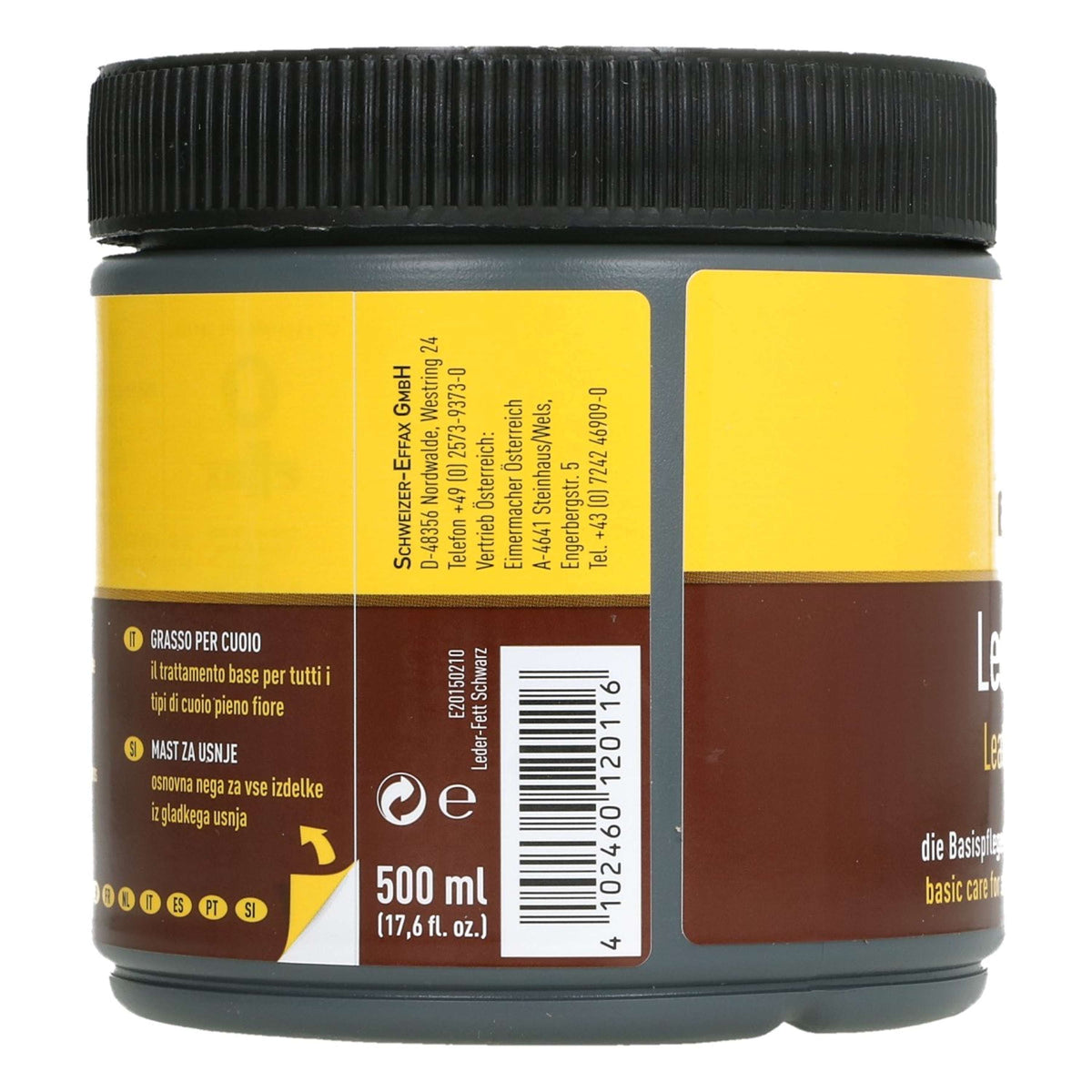 Effax Grasa para Cuero Negro