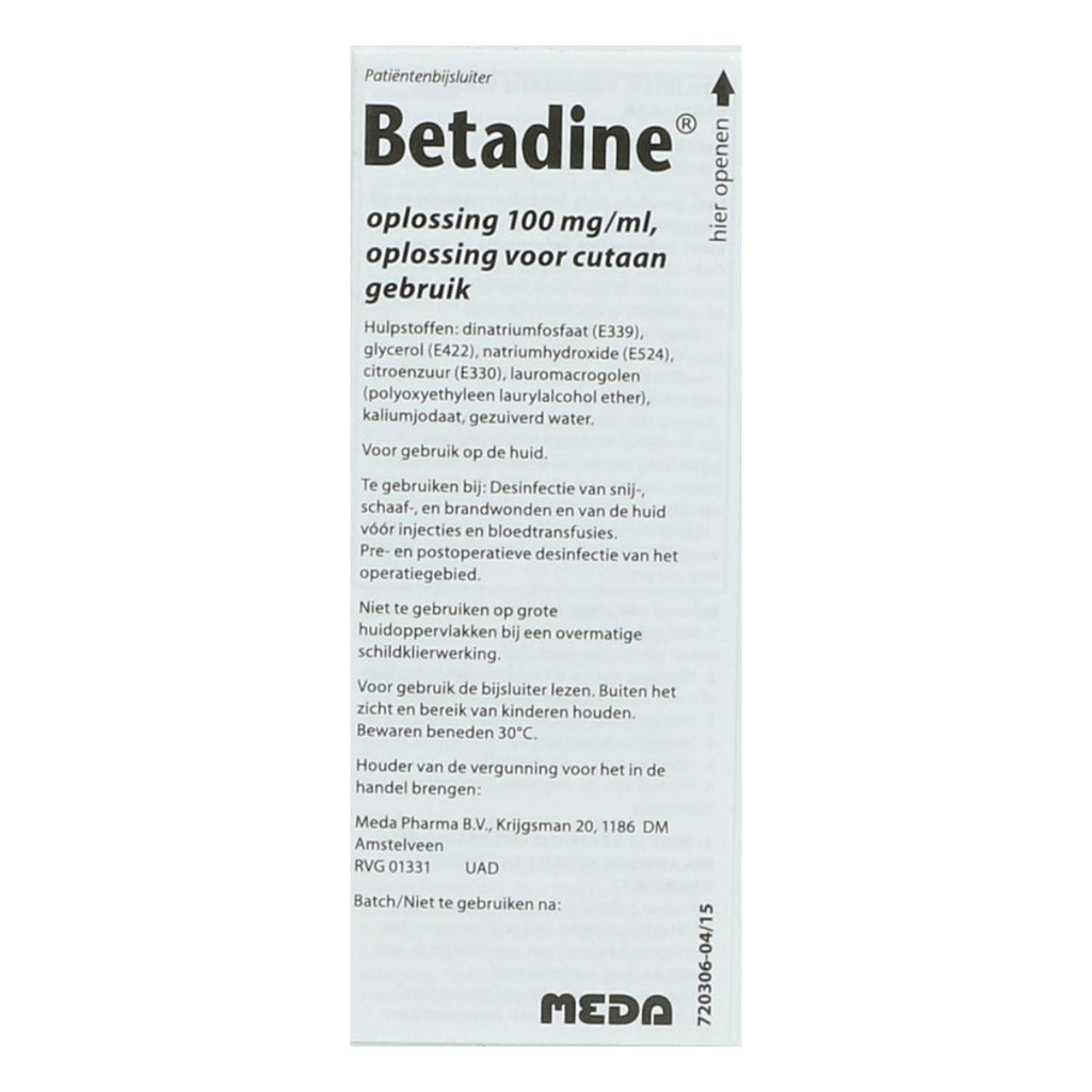 Betadine Solución