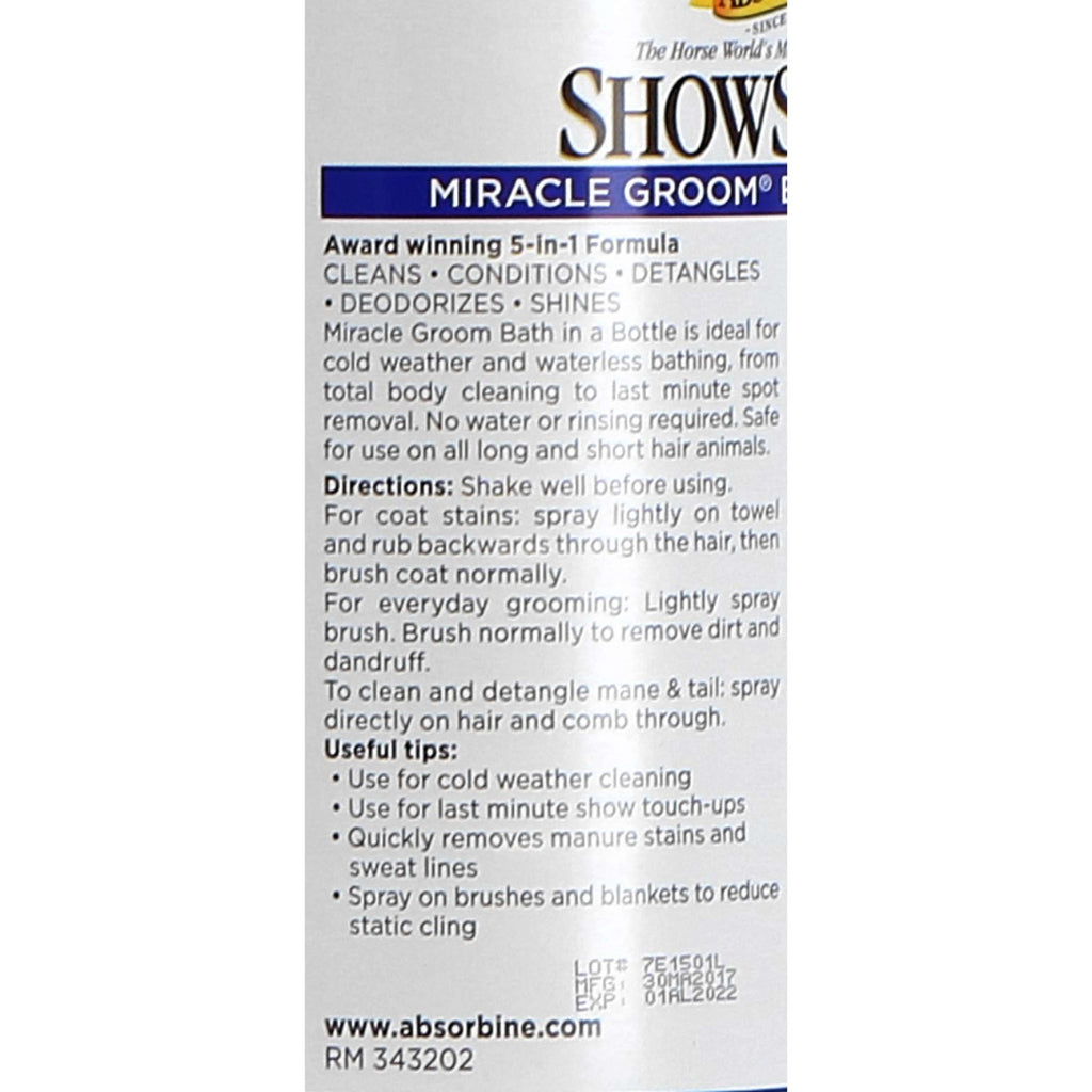 Absorbine Miracle Groom Absorbine 5 in 1