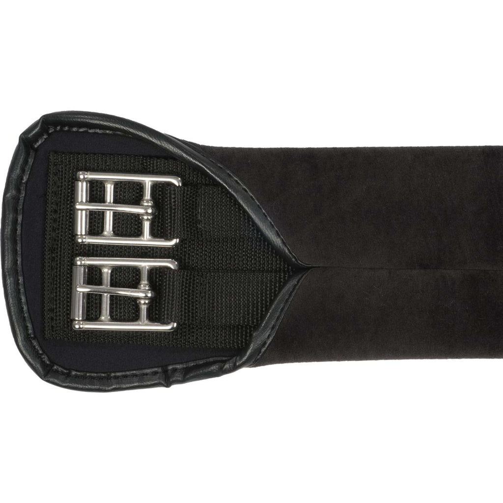 BR Cincha de doma Neopreno/Terciopelo SS Hebillas Negro