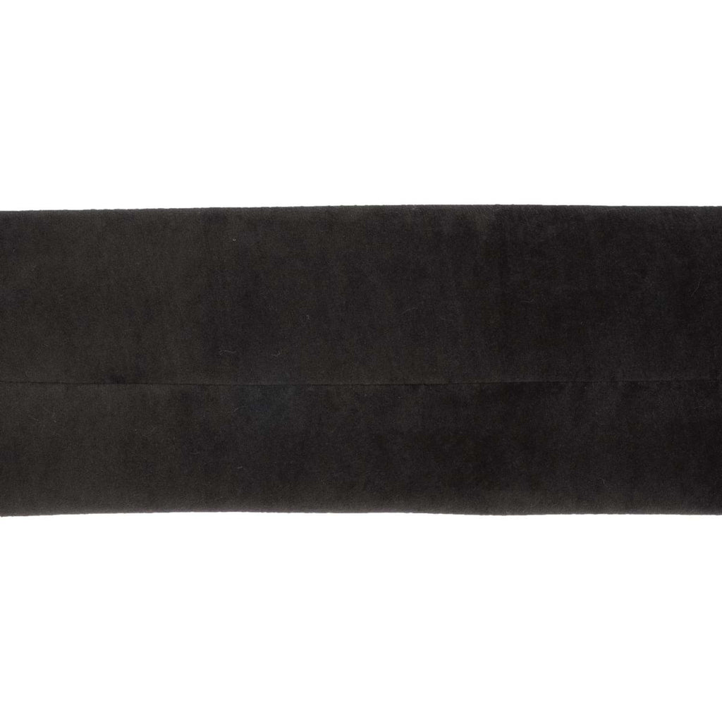 BR Cincha de doma Neopreno/Terciopelo SS Hebillas Negro