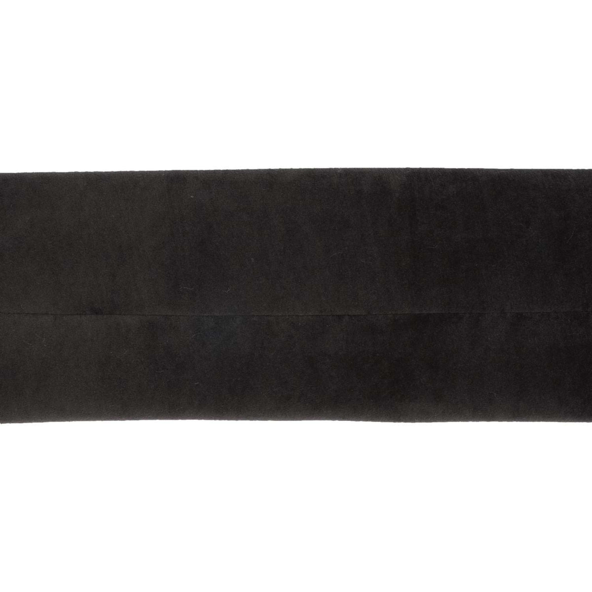 BR Cincha de doma Neopreno/Terciopelo SS Hebillas Negro