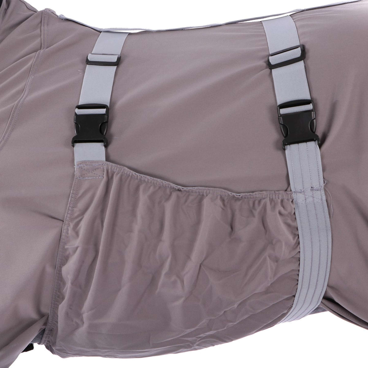 BR Manta para Eczema con Partes Elásticas Gris