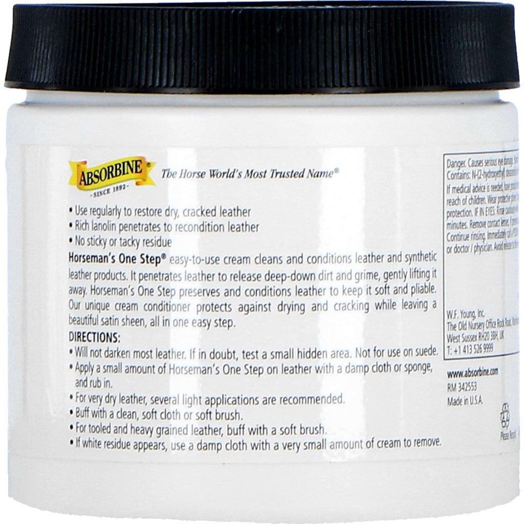 Absorbine Crema para Cuero Absorbine Horseman's One Step