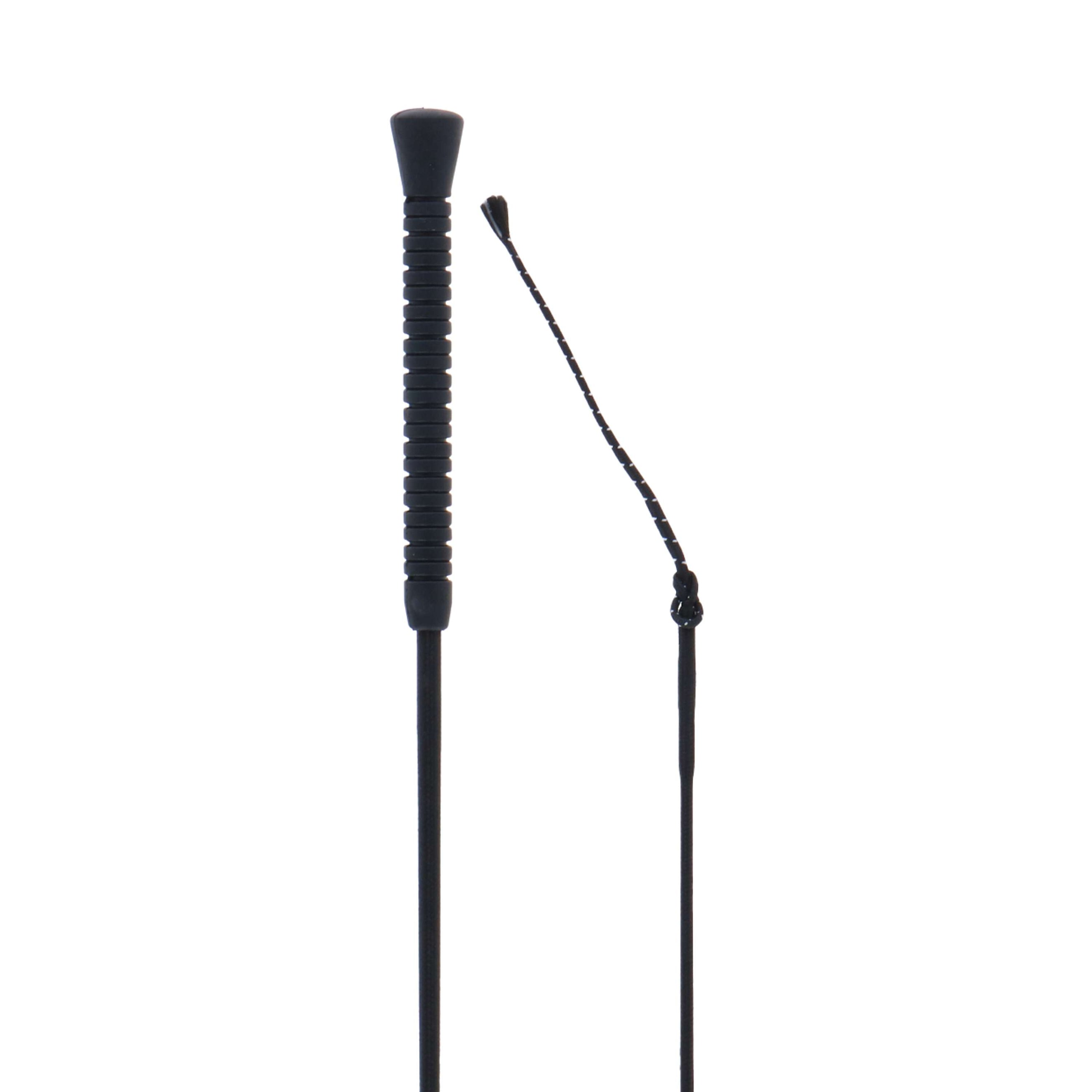 Kerbl Fusta de doma Fiberglas Negro