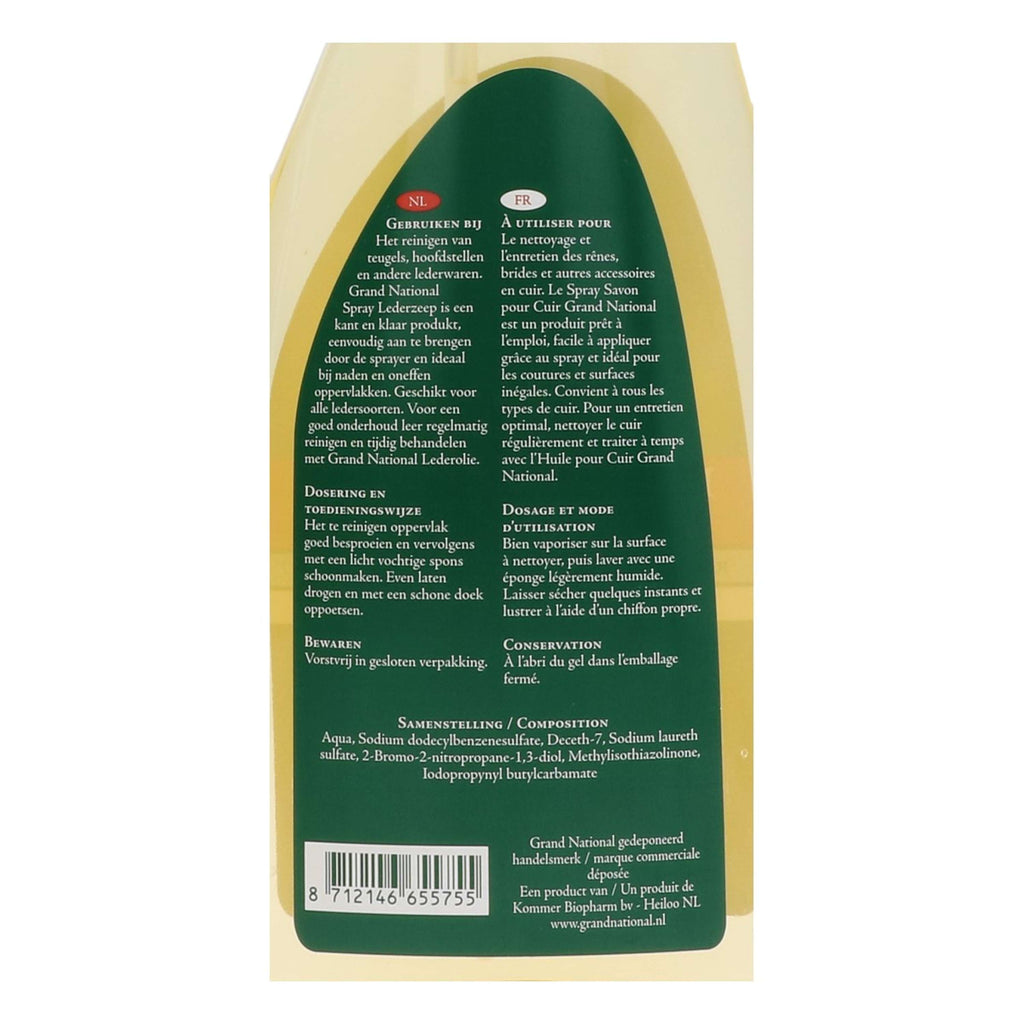 Grand National Spray de Jabón para Cuero