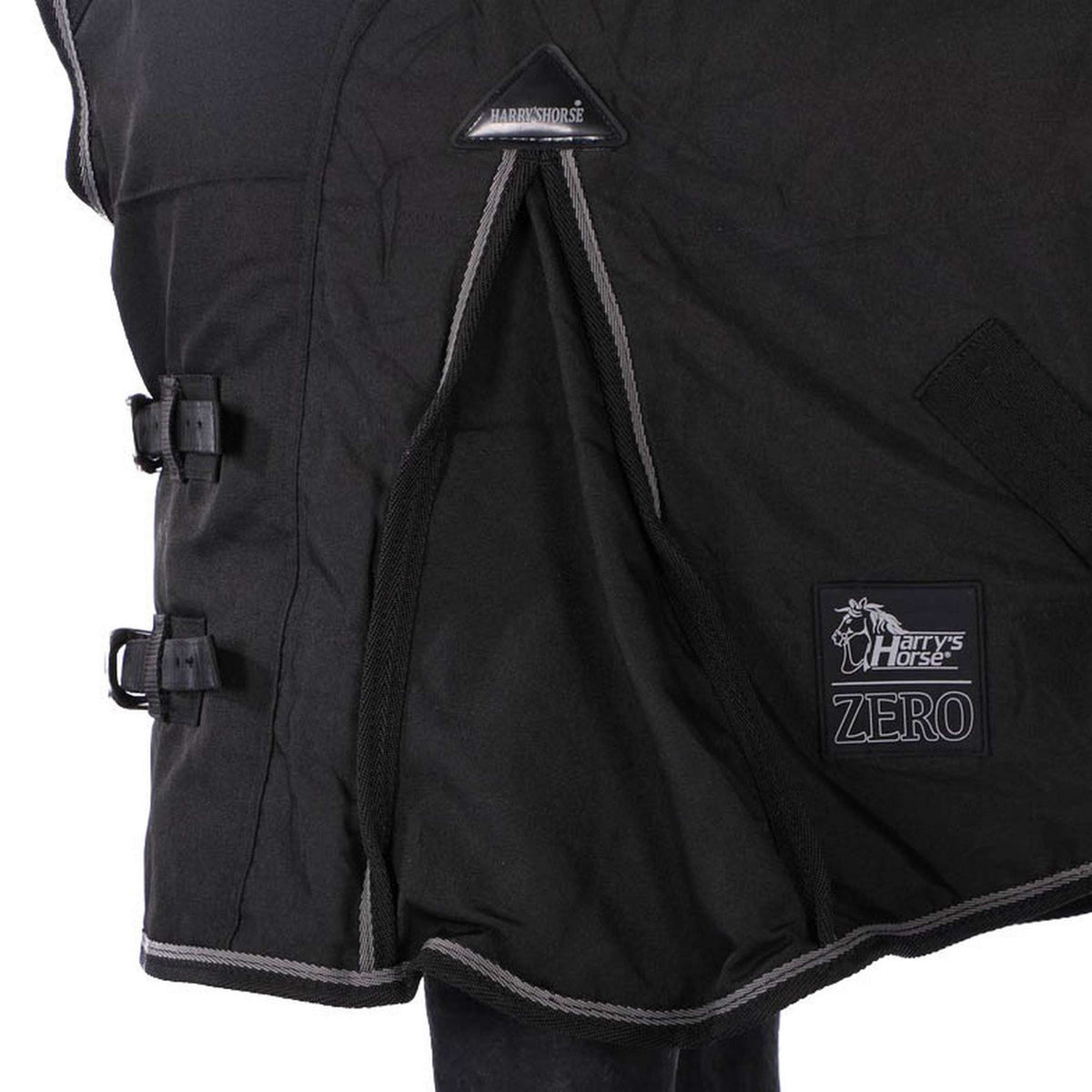 Harry's Horse Manta de Establo Highliner 0g Marino con acentos de hierro