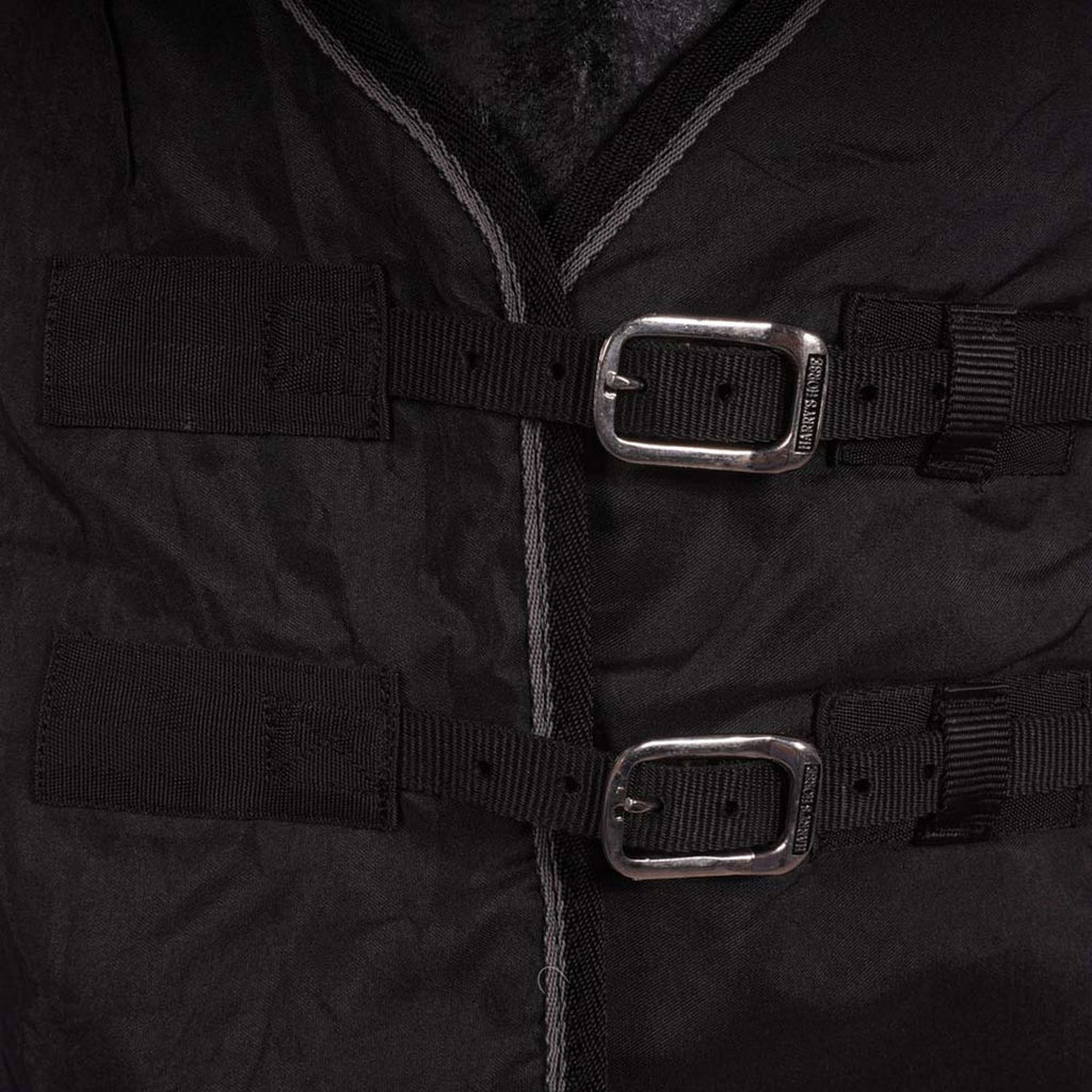 Harry's Horse Manta de Establo Highliner 0g Marino con acentos de hierro