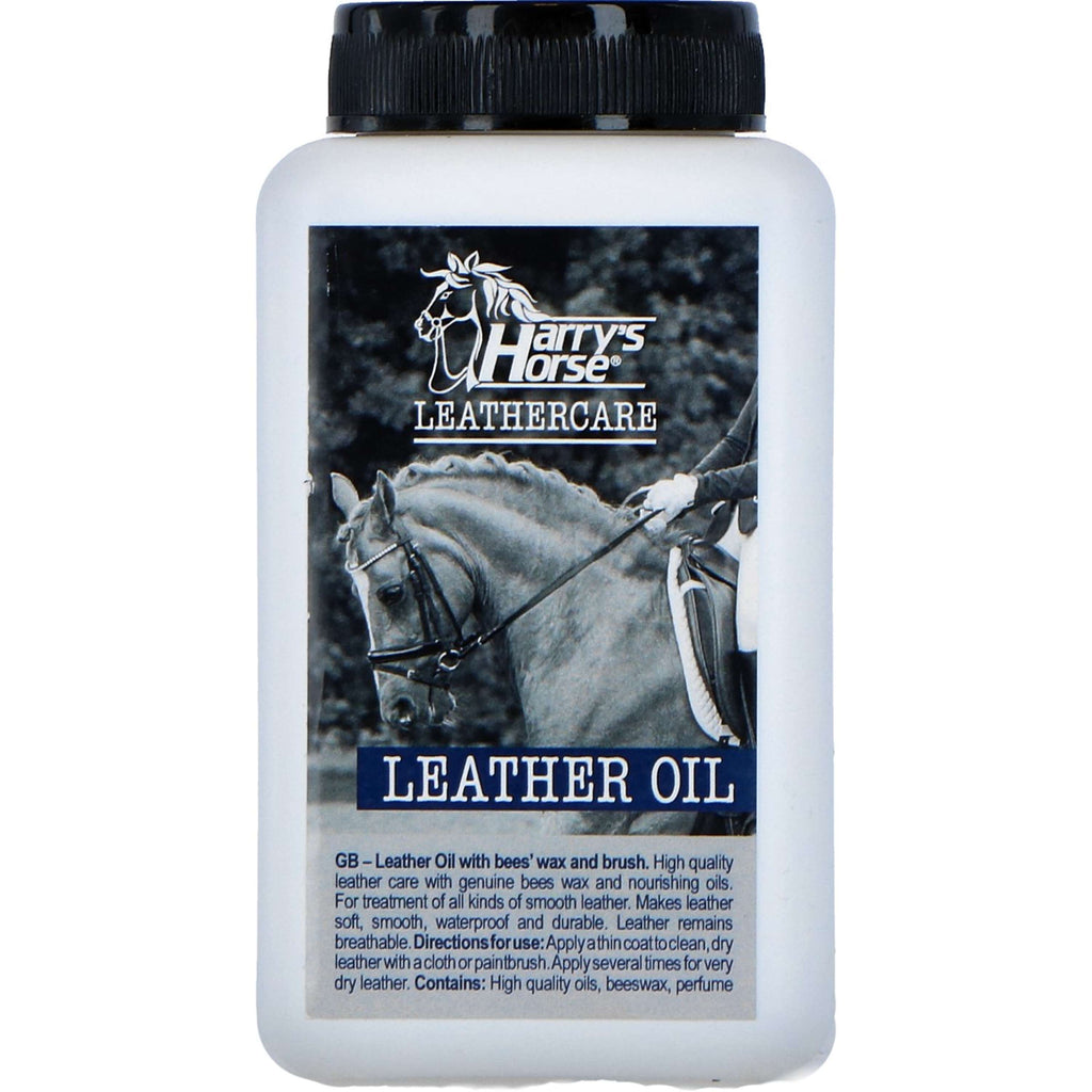 Harry's Horse Aceite para Cuero con cera de abeja y cepillo
