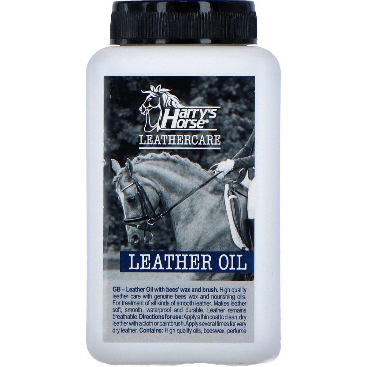 Harry's Horse Aceite para Cuero con cera de abeja y cepillo