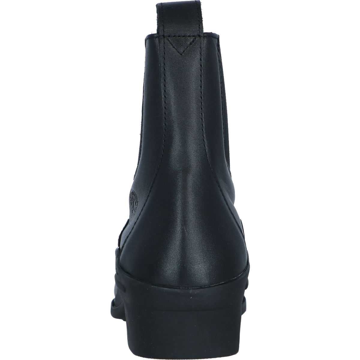 Harry's Horse Botines Zipper Cuero Negro