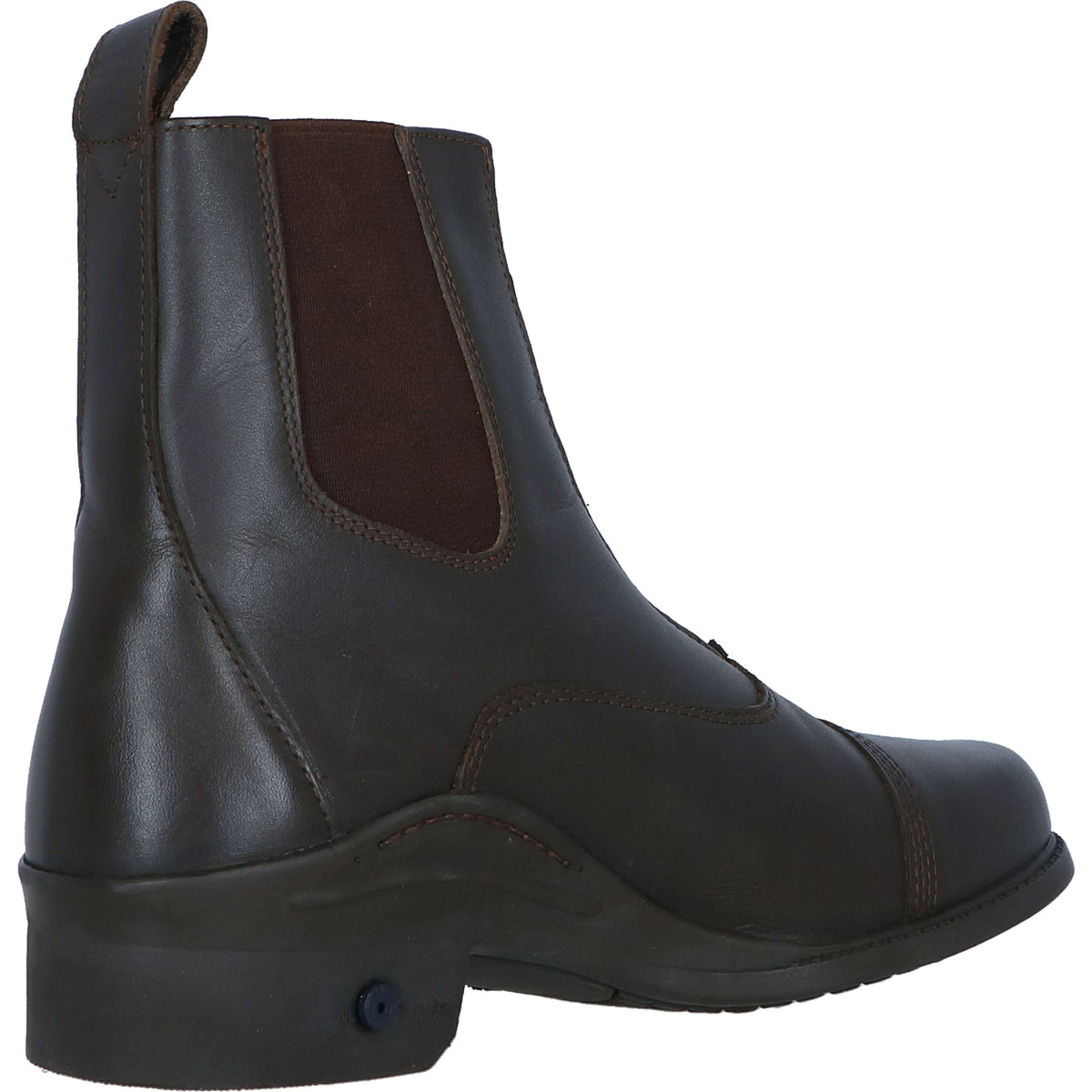 Harry's Horse Botines Zipper Cuero Marron