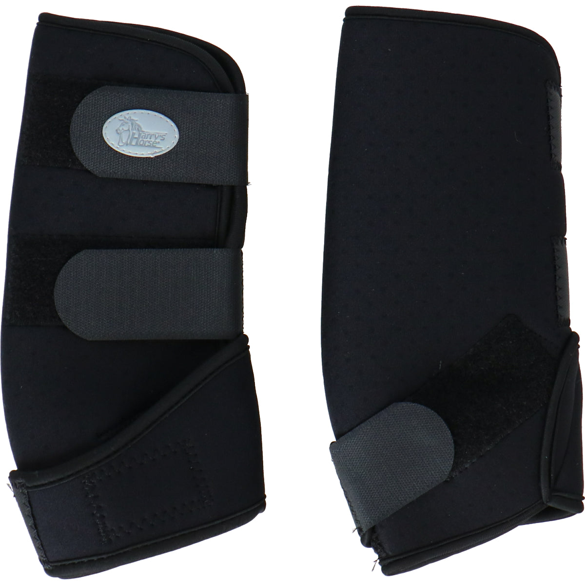 Harry's Horse Juego de Protectores de Piernas Memoryfoam Negro