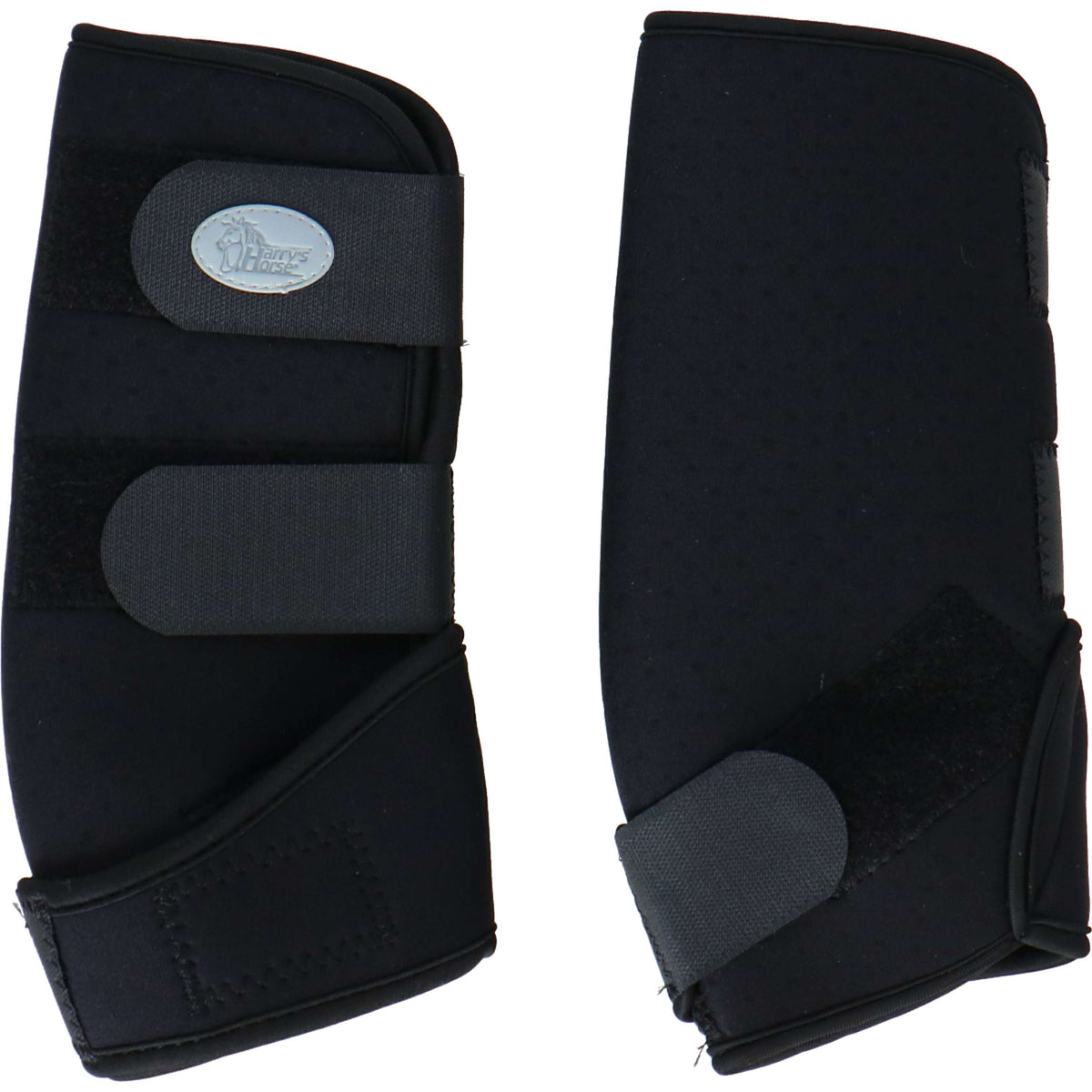 Harry's Horse Juego de Protectores de Piernas Memoryfoam Negro