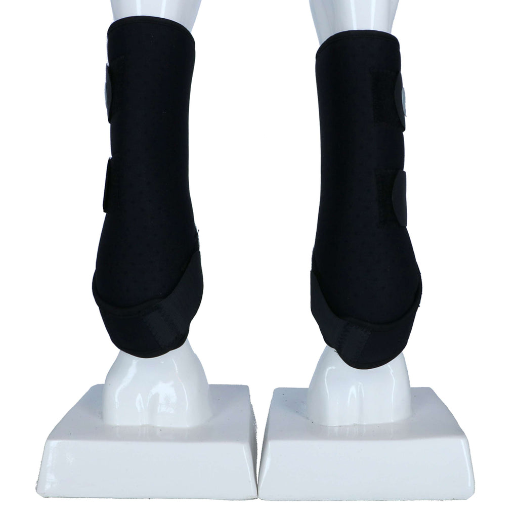 Harry's Horse Juego de Protectores de Piernas Memoryfoam Negro