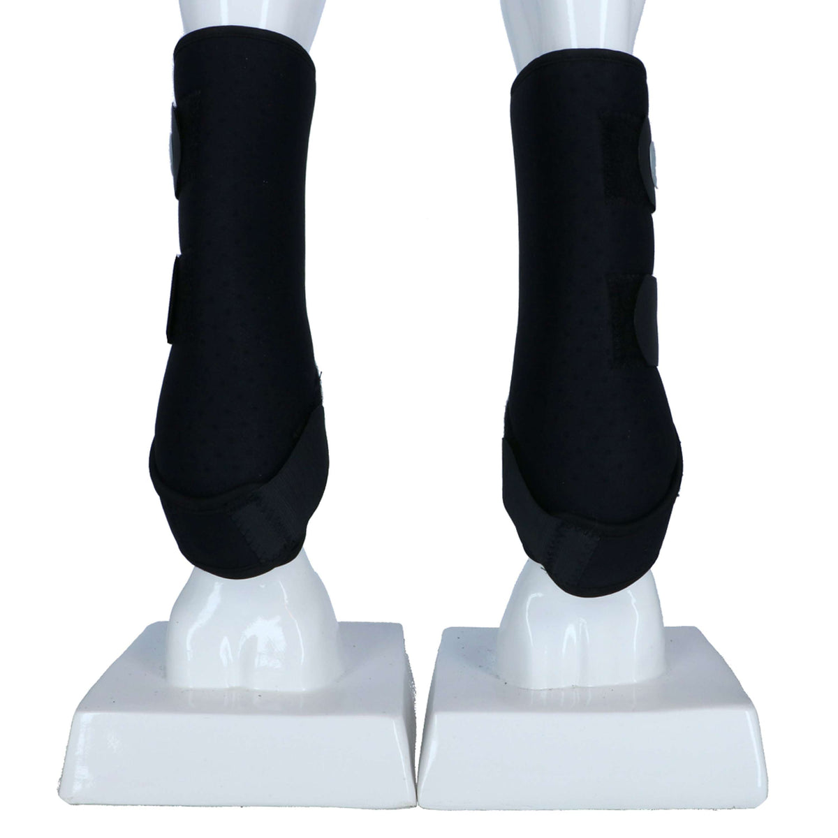 Harry's Horse Juego de Protectores de Piernas Memoryfoam Negro