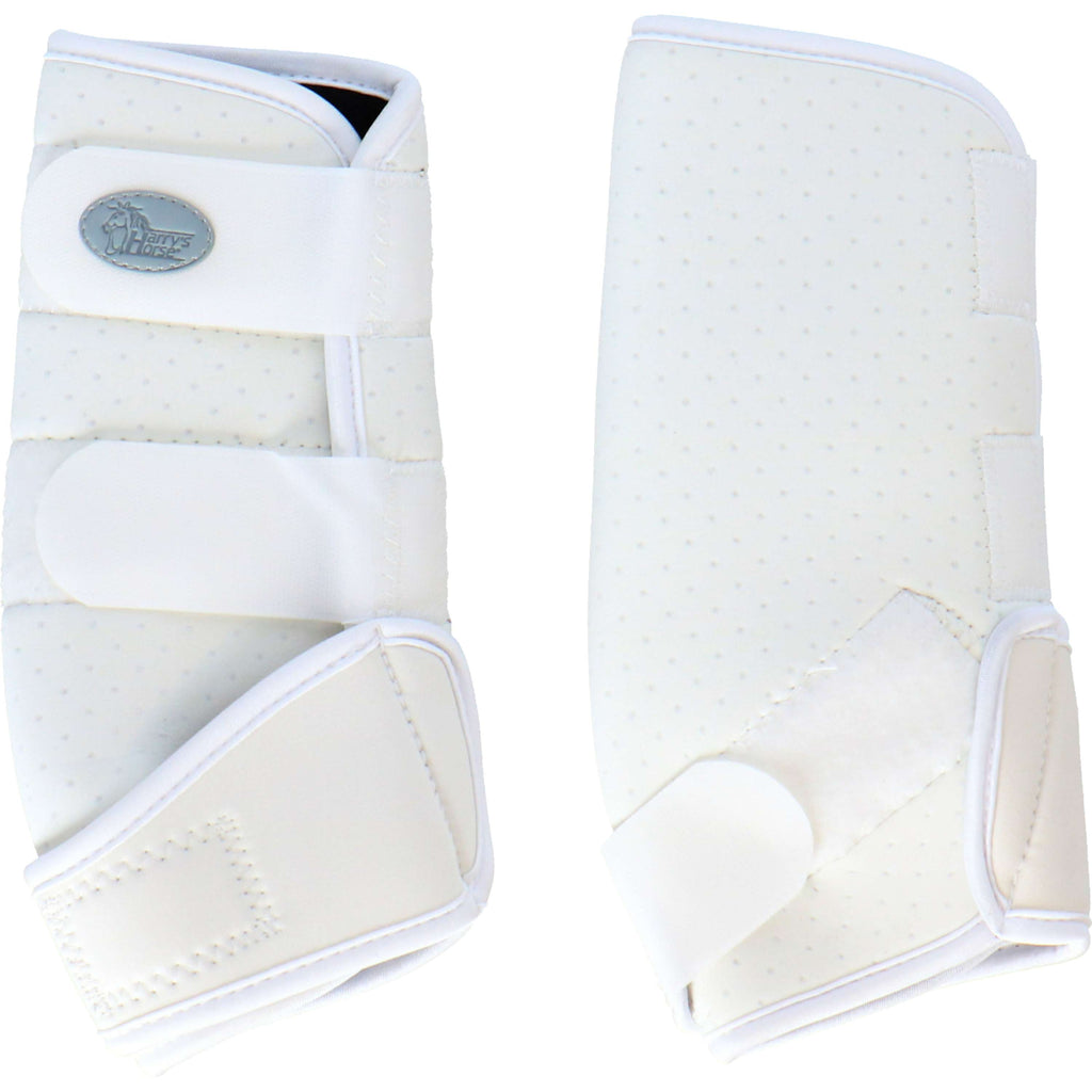 Harry's Horse Juego de Protectores de Piernas Memoryfoam Blanco