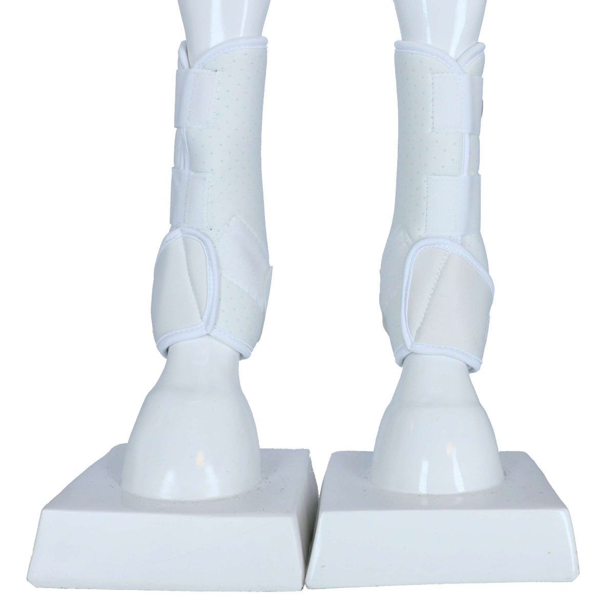 Harry's Horse Juego de Protectores de Piernas Memoryfoam Blanco