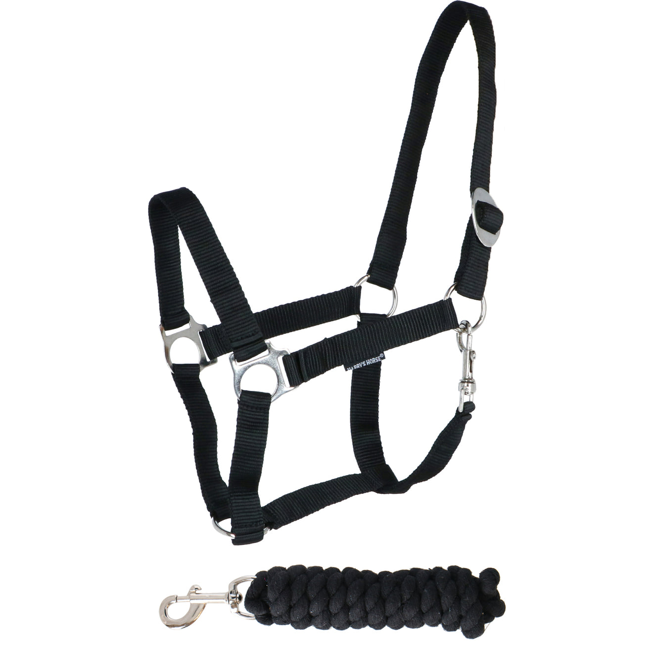 Harry's Horse Juego de Cabestro Initial Negro