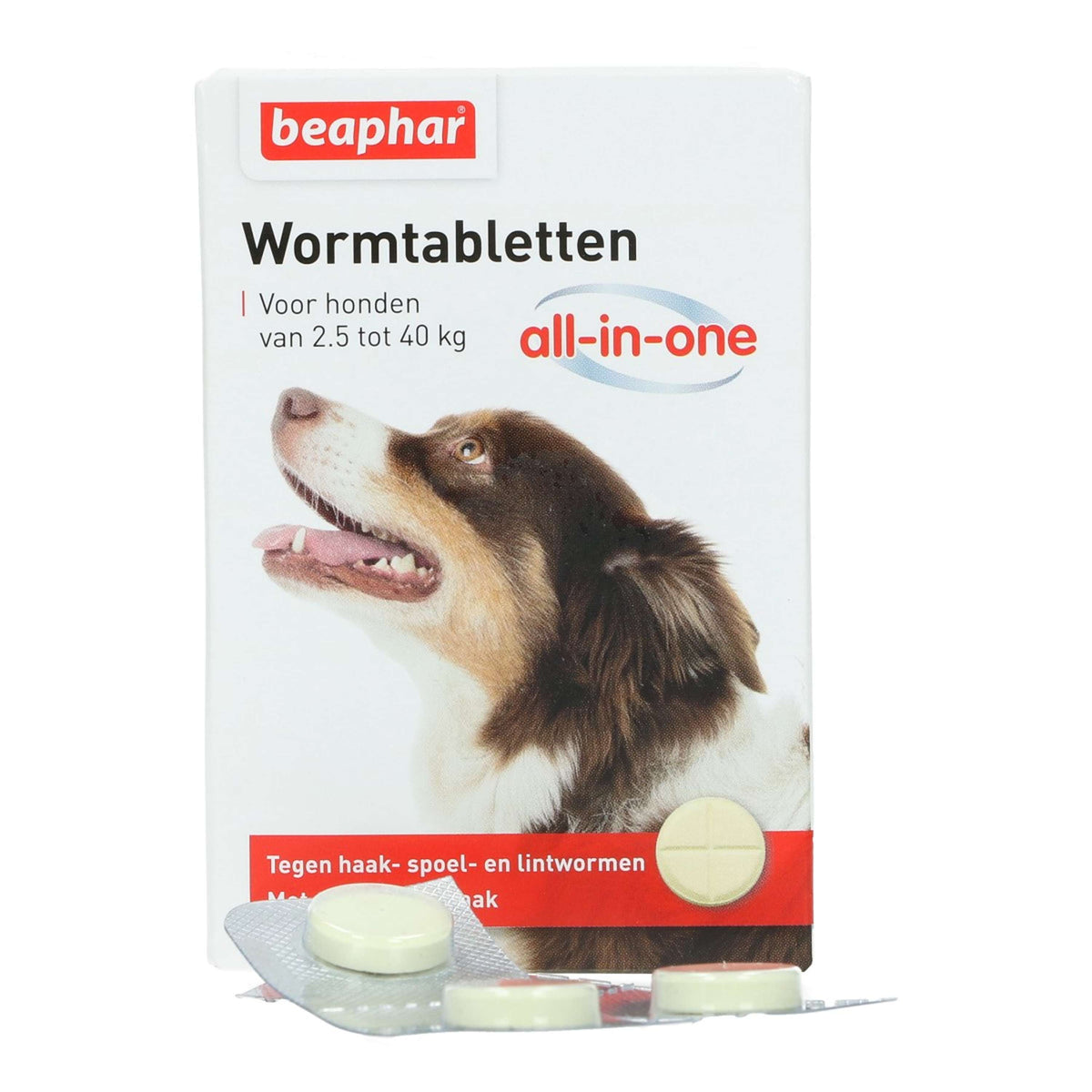 Beaphar Comprimidos Antiparasitarios All-in-One 2,5-40kg