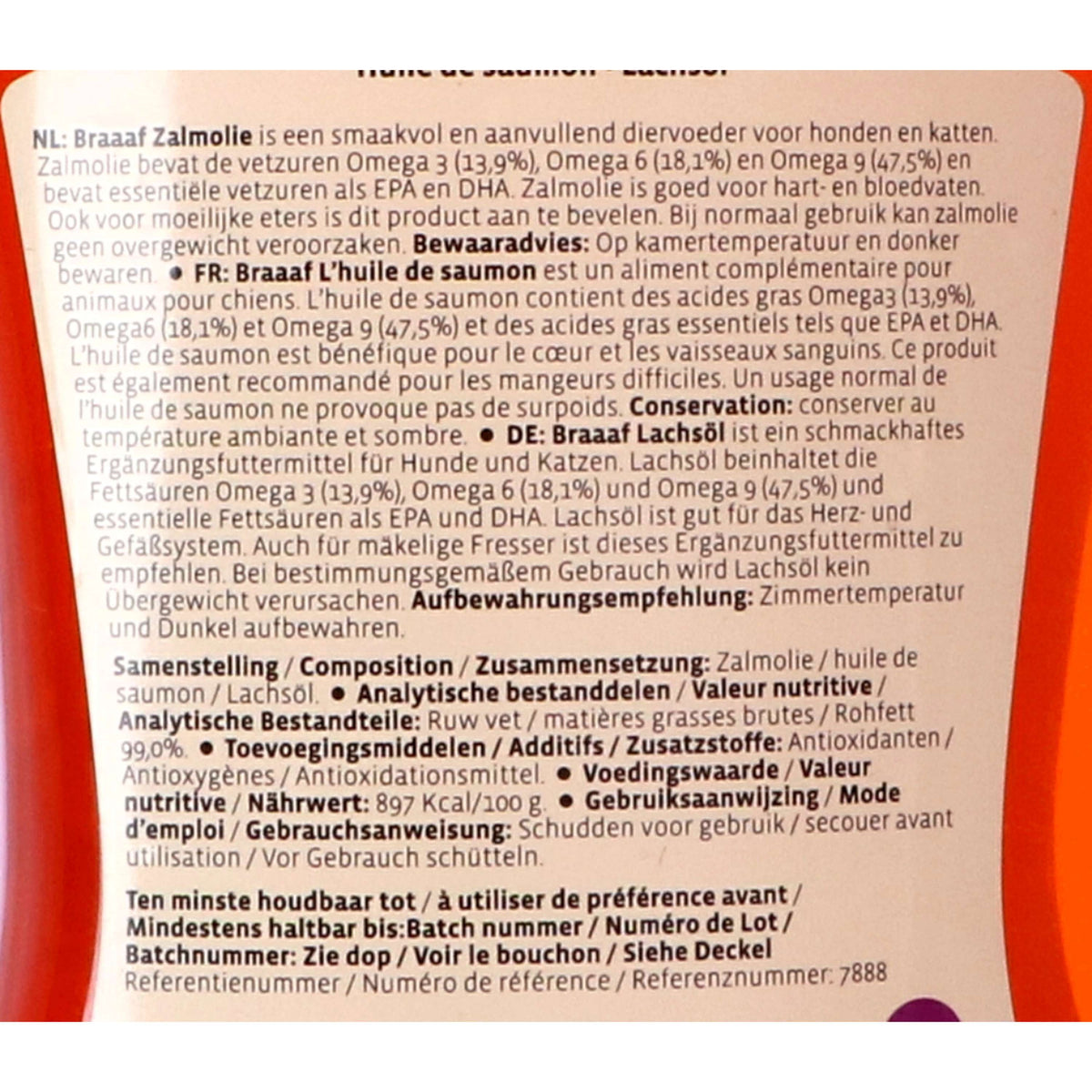 Braaaf Aceite de Salmón