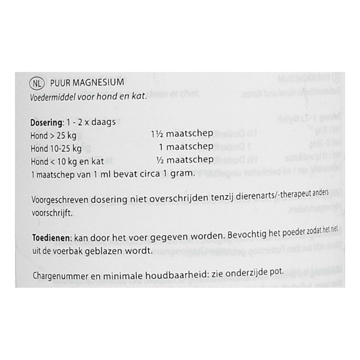 PUUR Magnesium Perro y Gato