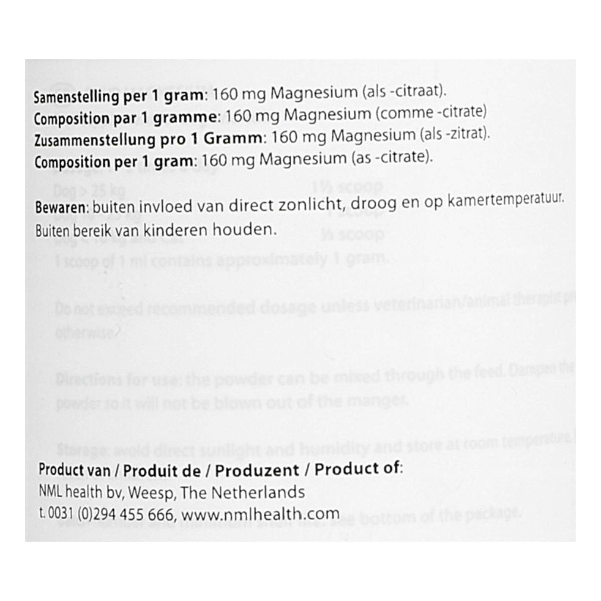 PUUR Magnesium Perro y Gato