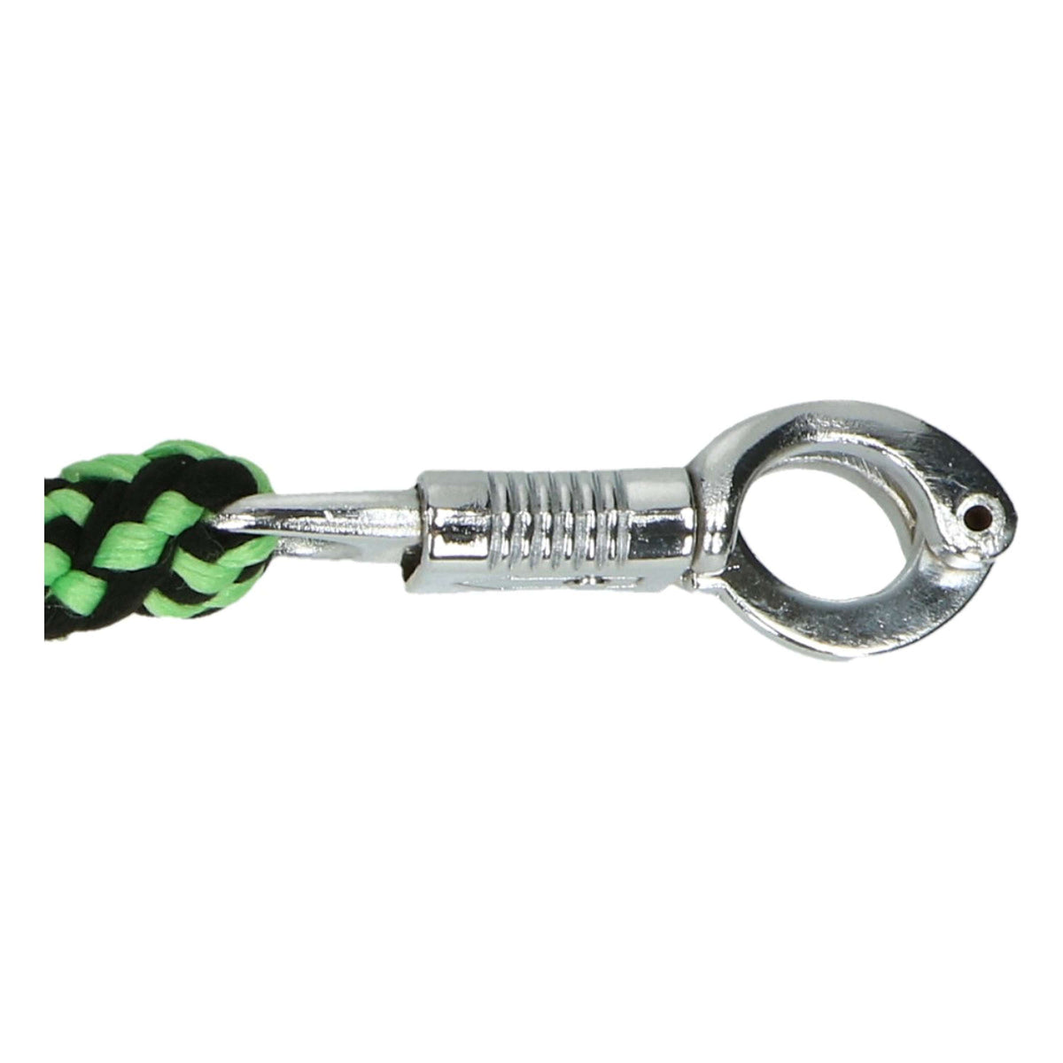 Covalliero Cuerda de Cabestro Hippo Español: Mosquetón de pánico Antracita/Limon