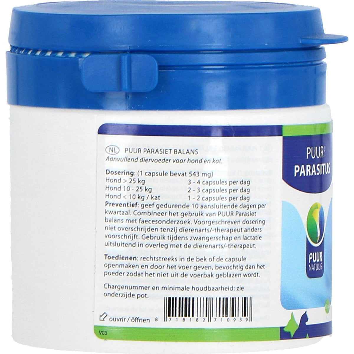 PUUR Parásitos / Equilibrio de Parásitos Perro y Gato