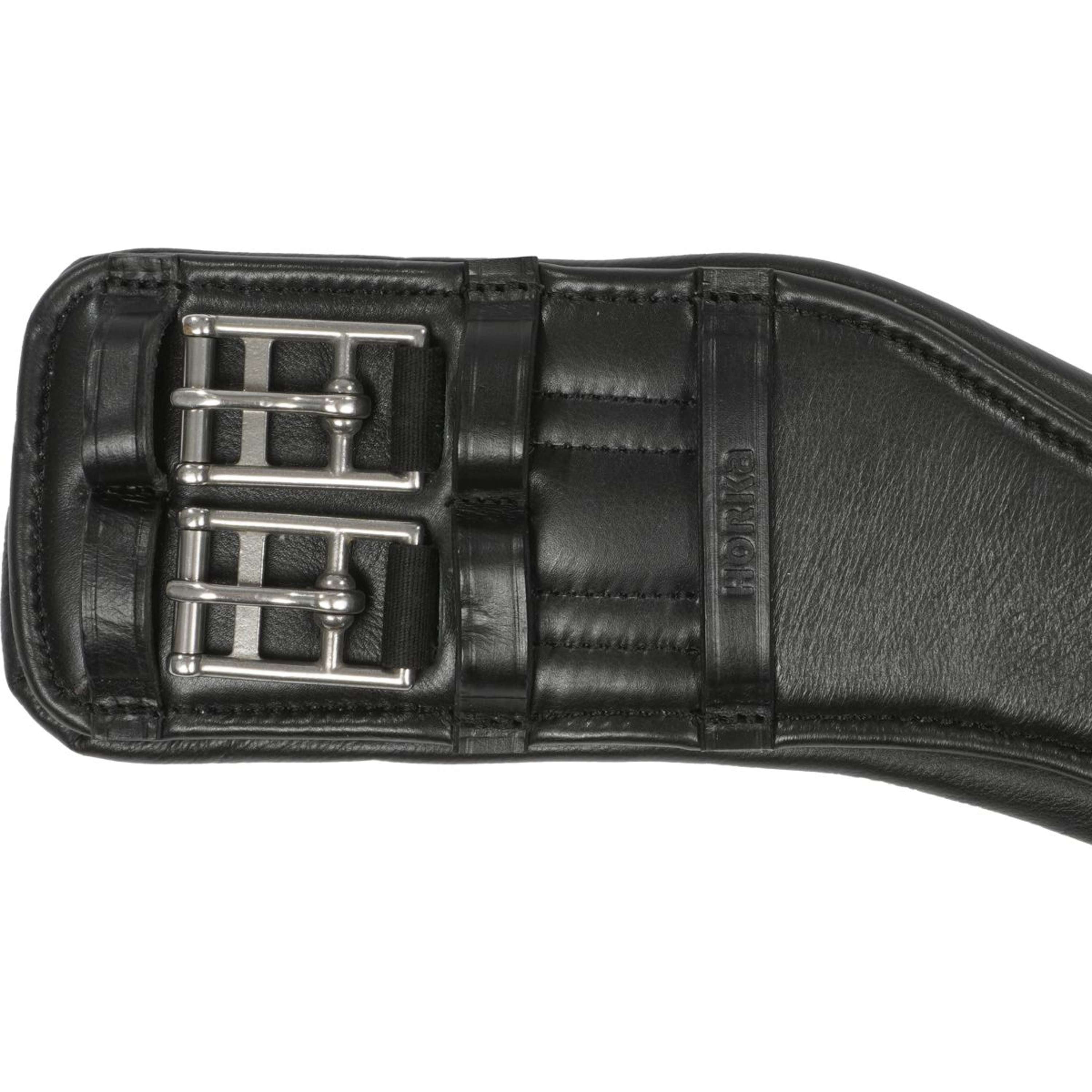HORKA Cincha Anatomic Negro/Plata