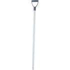 Vplast Horca de Estiércol Eje de aluminio Gris