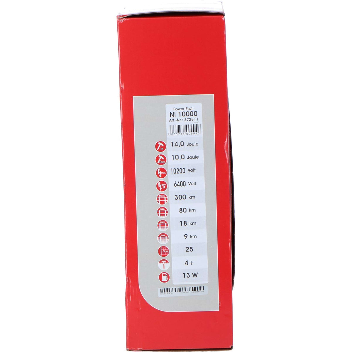 Ako Dispositivo de cerca eléctrica Power Profi Ni 10.000 10,0 Joule