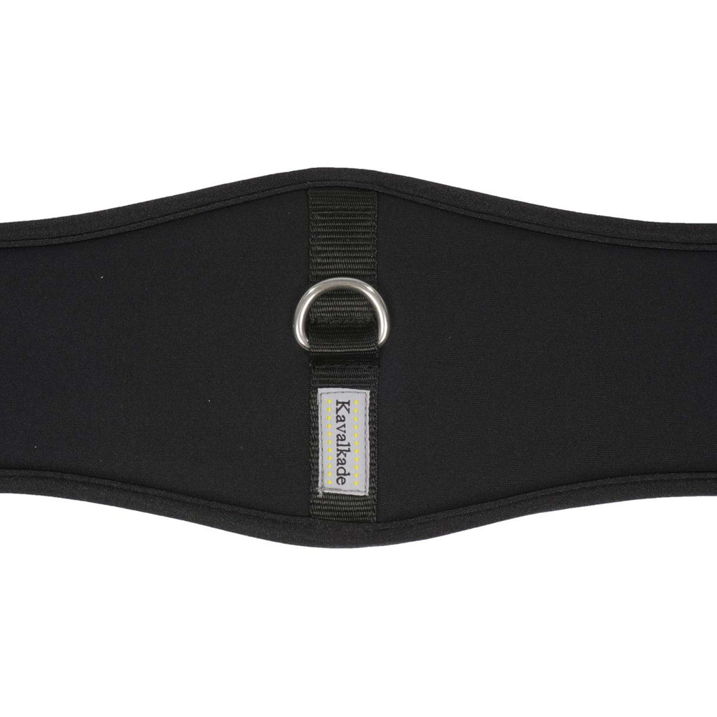 Kavalkade Cincha Dressage MF con elástico Negro